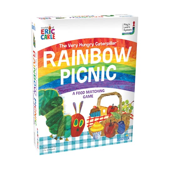 The World of Eric Carle - The Very Hungry Caterpillar Rainbow Picnic Food Matching Game